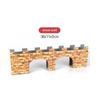 Gift Great Wall Bridge Wooden Track Scene Accessories Suitable for Wooden Train Track Toys for Boys and Girls