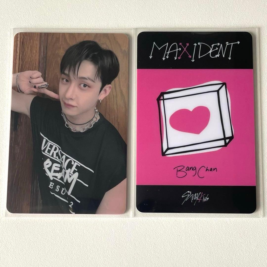 

[USED] Stray Kids Bang Chan MAXIDENT Seoul Con Lucky Drop Trading Card