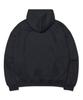 Nomanual Overlay Logo Hooded Zip-Up - Black