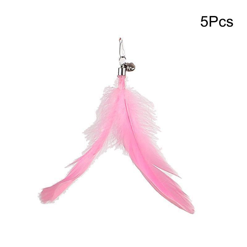 1/5Pcs Funny Suction Cup Cat Toy Removable Handheld Interactive Cat Toy Portable Pet Toys For Indoor Cats Cats Stick Toys