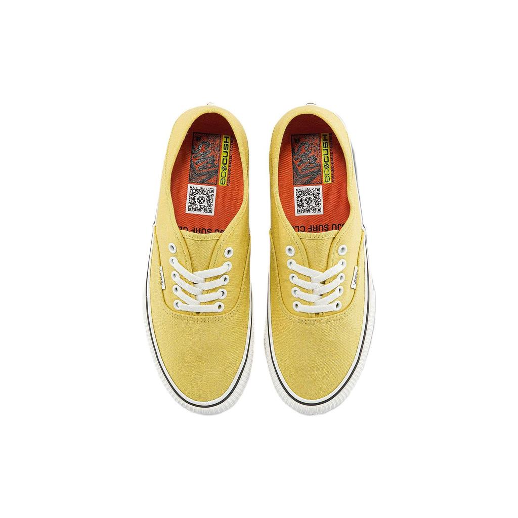 Vans Juju Surf Club X  Authentic Vr3 Sf Classic Casual Low-Top Skate Shoes Unisex Sneakers Yellow VN0A4BX550X