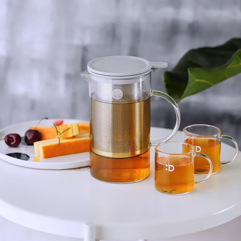 Buydeem Glass Tea Infuser Pot