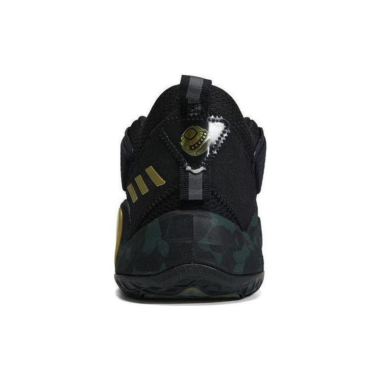 Adidas D.O.N. Issue #3 GCA Black Gold Metallic Unisex Sneakers Core-Black Grey-Five GW3646