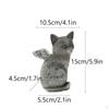 Pet Memorial Figure for Backyard Lawn Decoration Small Animal Grave Marker
