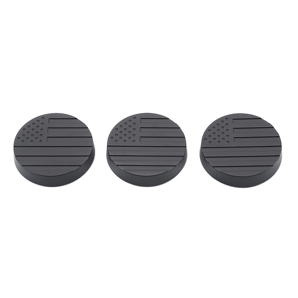 

Door Lock Keyhole Key Socket Decoration Cover Stickers for Jeep Wrangler JK JL 2007-2025 2025 2025 2025 Car Exterior Accessories матовый черный