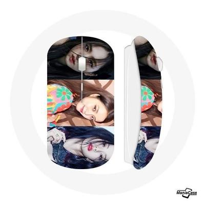 Draadloze Muis - Blackpink - Jisoo - USB Wifi Inbegrepen - Compatibel met Mac en PC - Zwart