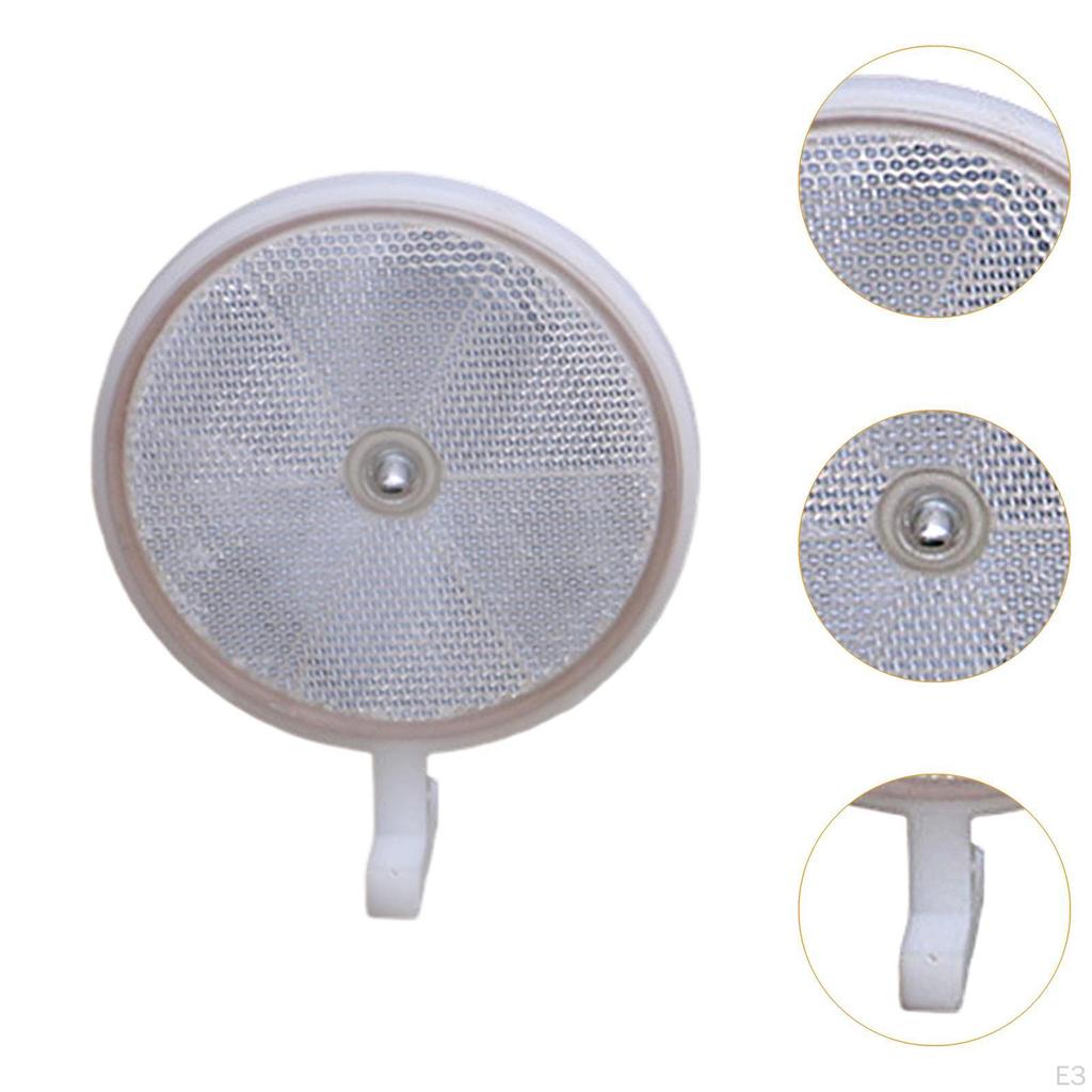 Zufahrtspur Reflektor Markierung Rundes Schild für Verkehrssicherheit im Außenbereich