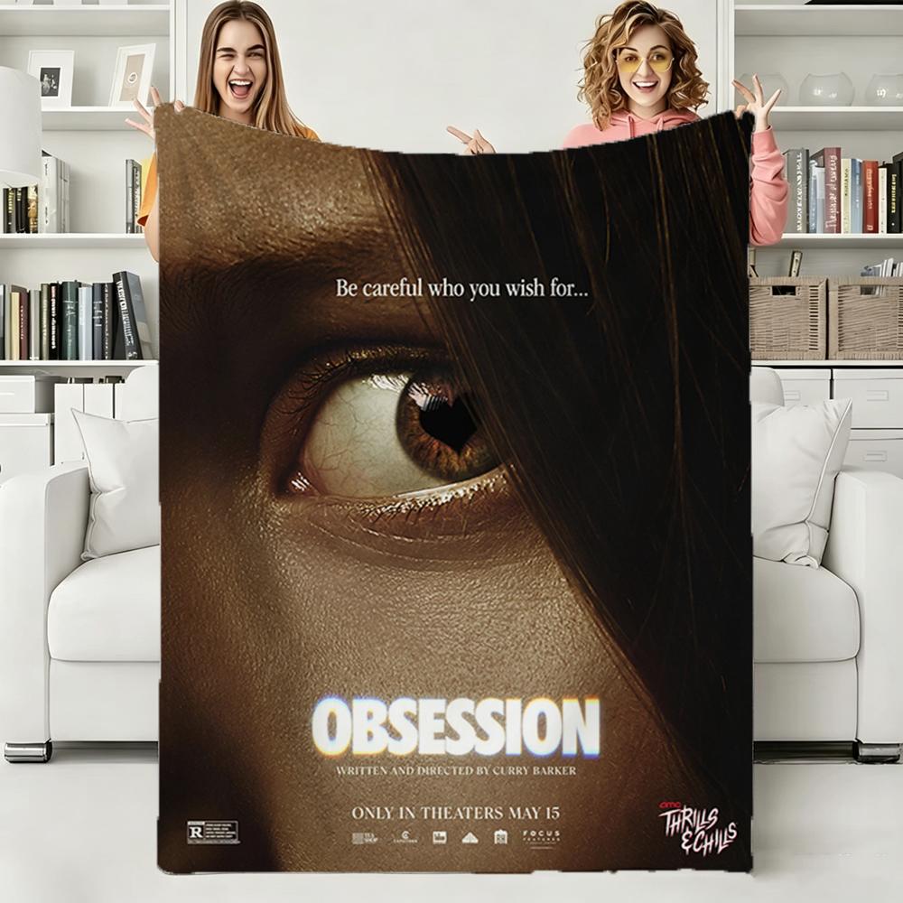 O-obsession Thriller Film Soft Warm Flannel Blanket Art For Bedroom Wall Living Room Decor Bed Camping Picnic Office Gift