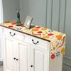 Shana Tova Linen Table Runners Kitchen Dining Decor Rosh Hashanah Jewish New Year Festival Holiday Table Runner Party Decoration