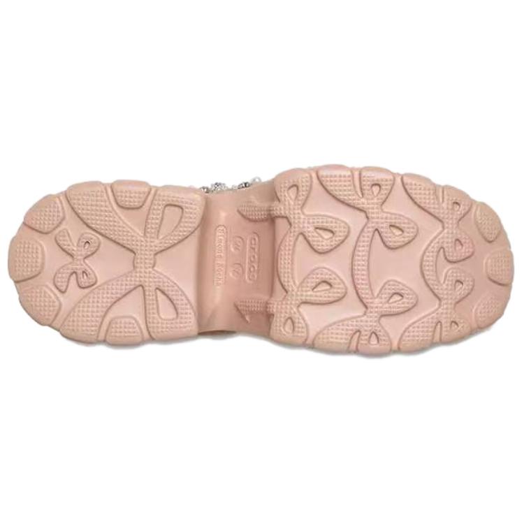 Simone Rocha X Crocs  Ballerina Platform Pink Caramel Women Sneakers 211079-7AF