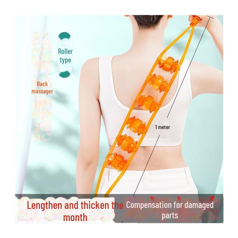 

Ручной роликовый массажер для шеи, плеч и спины, шейный отдел позвоночника, талии 2 rounds, finger massage