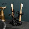 Decorative Office Supplies Octopus Toothbrush Holder, Durable PLA Organizer, Creative Organizer Stand, Makeup Brush Storage Stand Multi-functional
