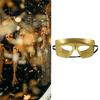Halloween Party Mask Masquerade Mask Half Face Mask Evening Prom Mask for Men