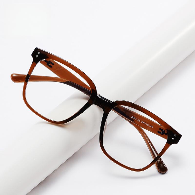 New Trend Classic Retro Men's Eyeglass frame Casual Business Ultra light TR90 Optical Anti blue light Women's Reading Glasses