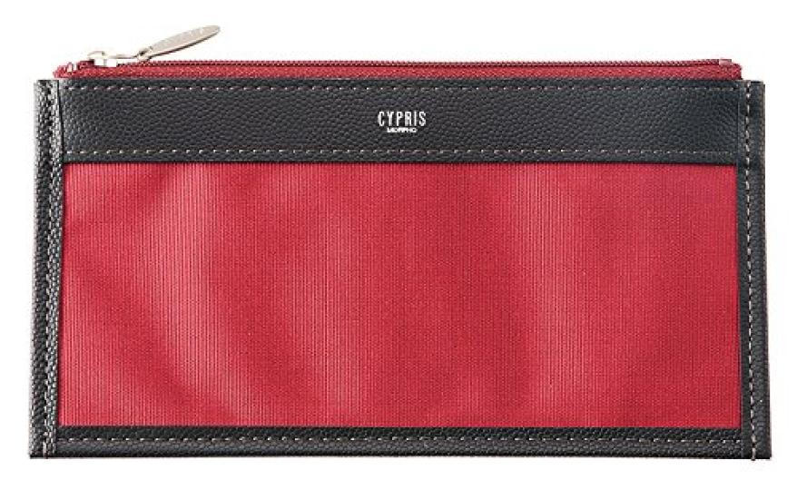 CYPRIS Perlanera Utility Clutch Second Day Birthday Boyfriend Black x 8387 Case, Bag, Bag, Leather, Men's Gift, Father's Gift, Gift, Gift, Red,