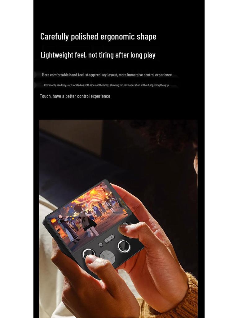 E5Ultra 5" HD Android Handheld Console, 6+128GB, Online Multiplayer Cloud Gaming