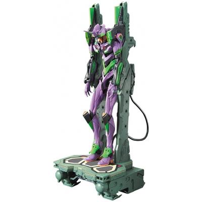 RG Evangelion Wielozadaniowa Humanoidalna Broń Bojowa Android Evangelion Jednostka-01 DX Zestaw Platformy Transportowej Model Plastikowy Kodowany Kolorami