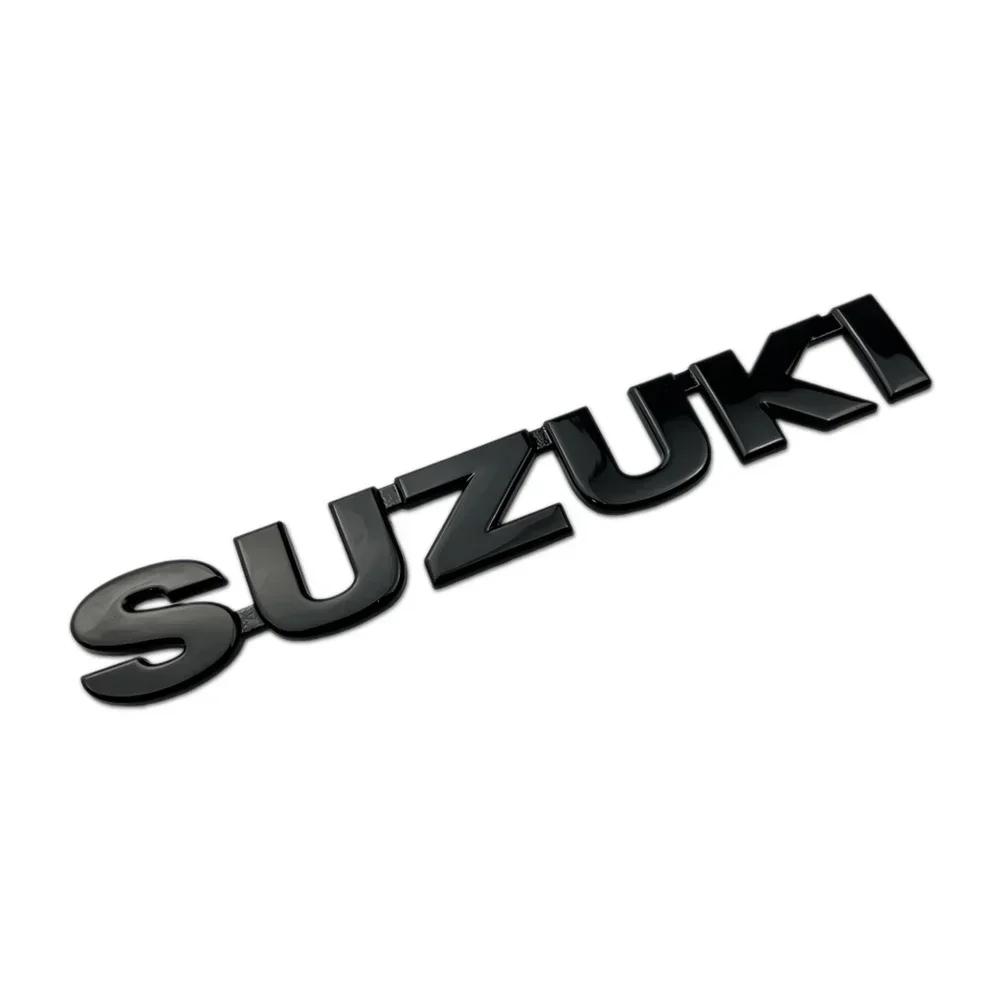 Metal Trunk Letter Emblem for Suzuki SX4 S-Cross Samurai Swift Sport Jimny Grand Vitara XL Alto Ignis Car Rear Badge Sticker