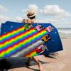 Cartoon N-Nyan Cats Cute Microfiber Printed Beach Towel Mountain Climbing Yoga Beach Swimming Running Absorbent Soft Towel