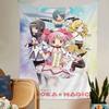 1PC Anime Puella Magi Madoka Magica Tapestry Printed Large Wall Tapestry Art Science Fiction Room Home Decor Decor Blanket