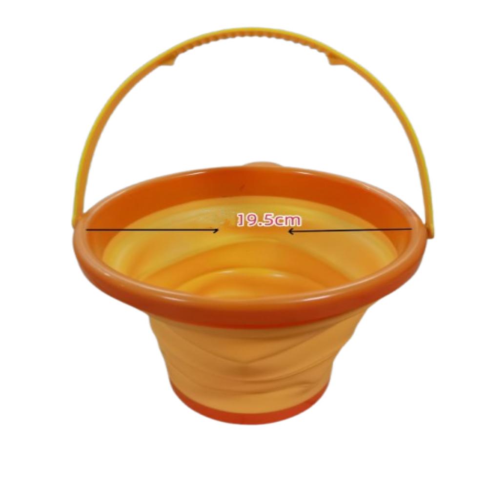 Retractable Beach Folding Buckets Multifunctional Beach Collapsible Bucket Kids Gifts
