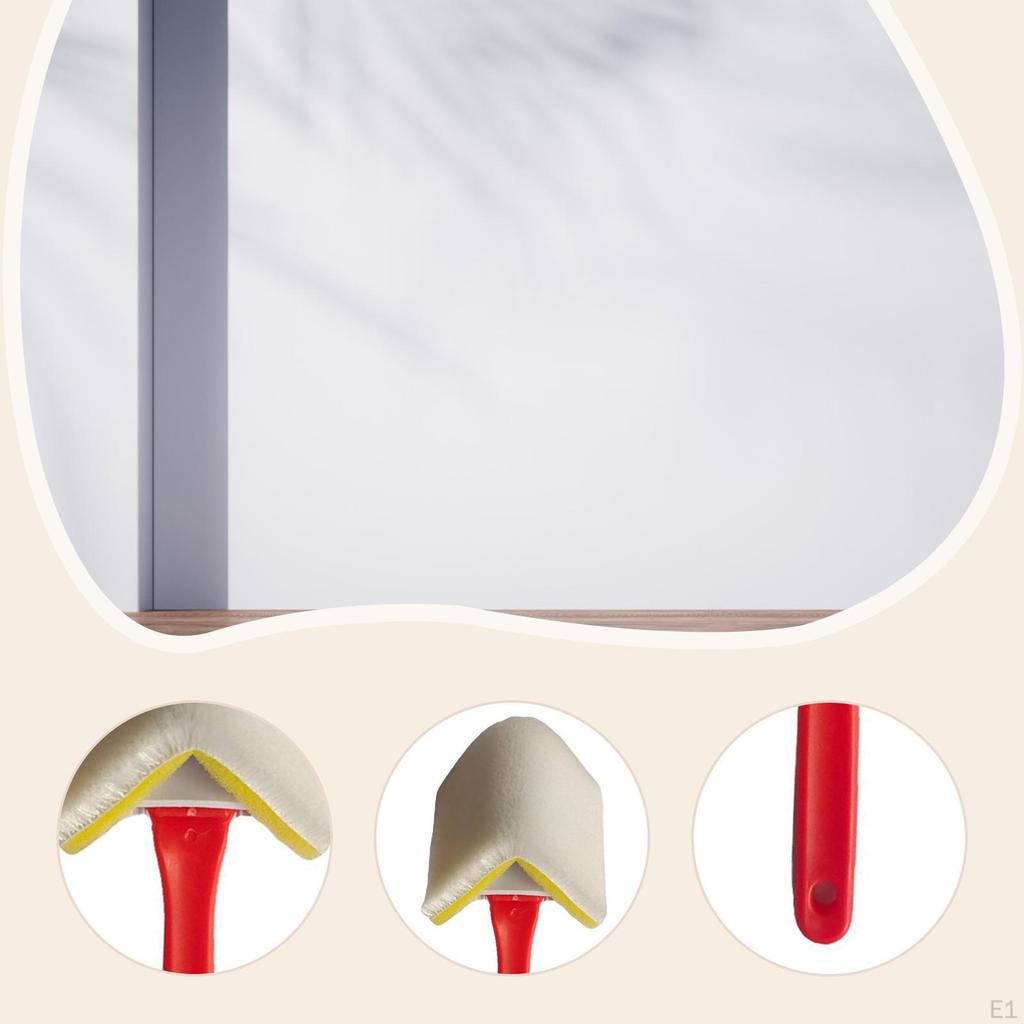 1 Inch Nylon Corner Painting Brush for Renovation & DIY Use Multipurpose Sponge Pad