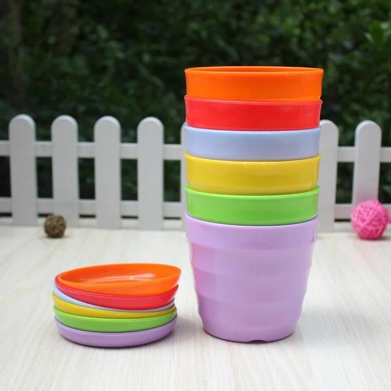 Colorful Succulent Plant Pots, Used For Home Office Desktop Decoration With Random Colors