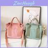 Japanese Canvas Tote Bag For Women With Multiple Compartments Casual Daily Use