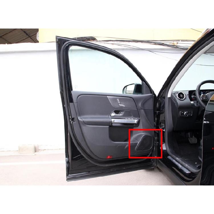 For Mercedes-Benz GLB-Class X247 GLB200 220 250   Stainless Steel Speaker Cover Interior Trim Side Door Stereo Bezel