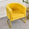 2 Piece Manicure Chair Cover Armchair Cover with Chair Cushion Cover Slipcover Furniture Protector Soft with Elastic Bottom
