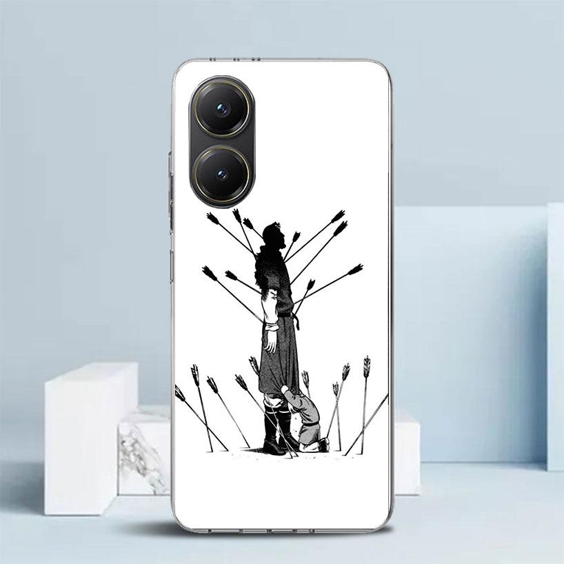 Vinland Saga Soft Cover for Xiaomi Poco F7 Ultra X7 X6 X5 Pro M7 Phone Case Redmi 15 15C 13 13C 12 12C 10 10C Print Shell Poco X
