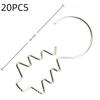 12/20Pcs/Set Party Supplies Christmas Decoration Hanger Hooks Xmas Tree Hook S Shaped Metal Hook