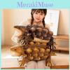Snapping Turtles Plush Toy Animal Stuffed Doll Cartoon Decoration Gift Kids