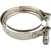 3 Inch V Band Clamp 304 Stainless Steel For Turbo Downpipes, 2 Pack