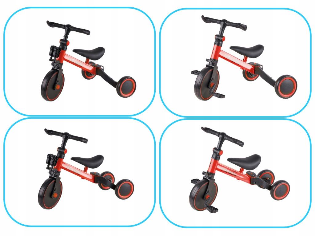3-in-1 Trike Fix Mini Balance Bike for Kids Red