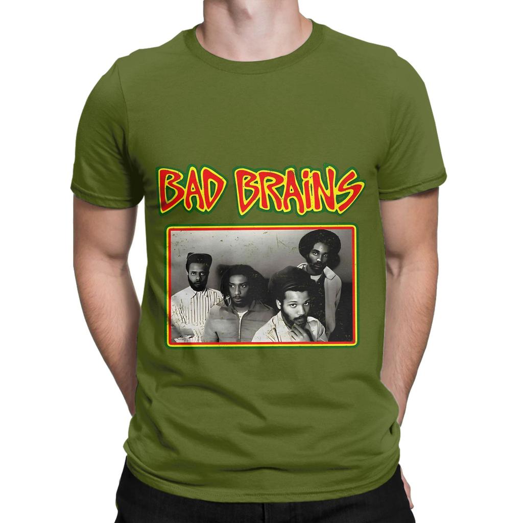 Bad Brains Graphic Funny 100 Cotton Tshirt Bad Brains Tees Tops For Unisex