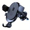 360° Rotating Car Air Vent Phone Holder - Universal Hook Clip Mount with Anti-Slip Grip for iPhone/Samsung/GPS