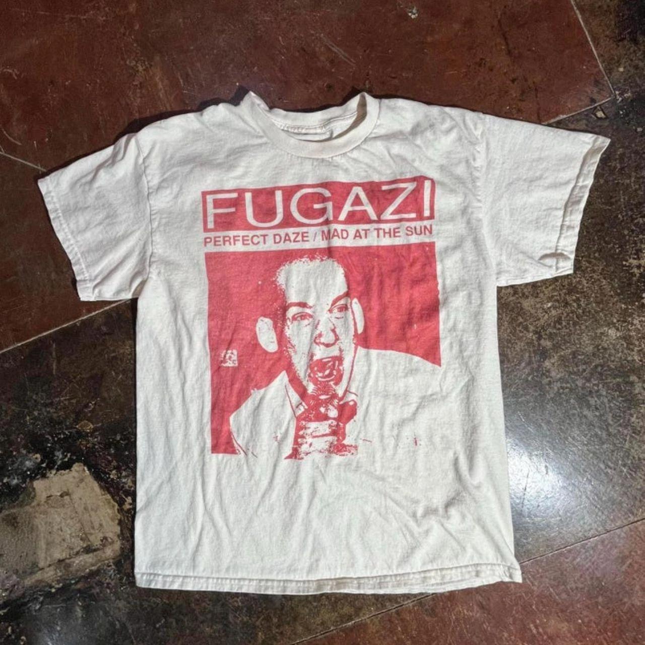 Fugazi Perfect Daze Mad At The Sun T-shirt Reprint 3XL