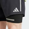 adidas Ultimative Laufshorts mit Reflektoren 2-in-1 Herrenshorts Schwarz JD7800