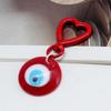 Dripping Oil Lucky Eye Keychain Korean Style Key Ring Ornaments Turkish Blue Eye Pendant  Women