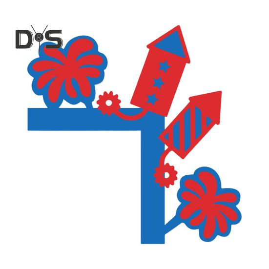 Patriotische Türeckendekoration, 4. Juli, Türrahmendekoration, Holz-Türeckenaufsatz, Ornament für den Gedenktag, den Unabhängigkeitstag, den Veteranentag