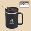 304 Stainless Steel Mug Double-Wall Milk Tea Cup Portable Thermal  Water Cup  Drinking Cup