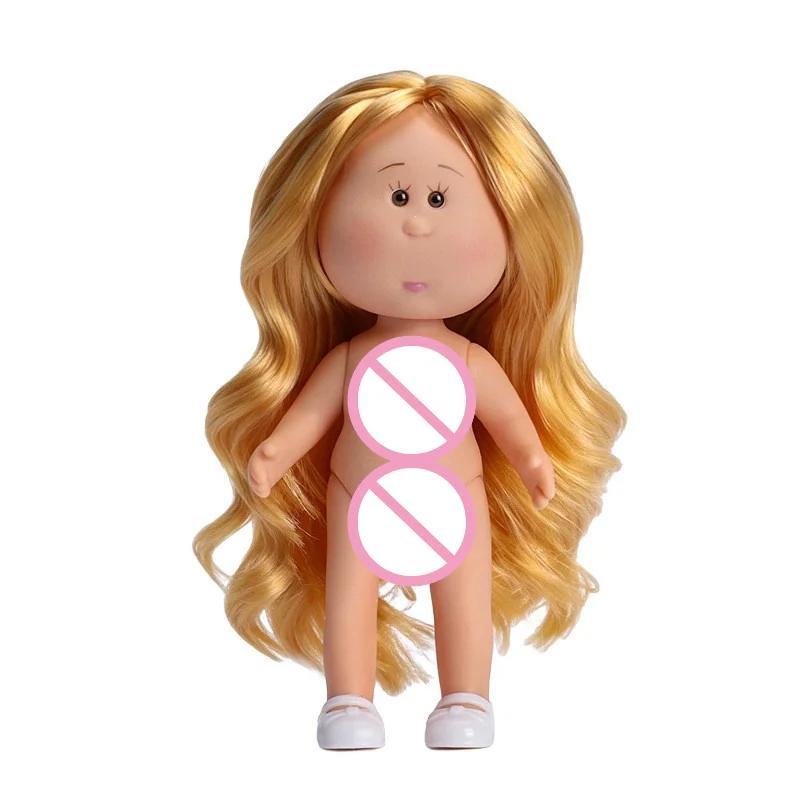 14cm Mini Potato Doll 5 Movable Joints Diy Vinyl Cute Dolls Toys Naked Baby Small Potato Doll Diy Dressing Doll Home Decoration