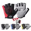 Bicycle Gel Half Finger Gloves Anti Slip Sweat Proof Shockproof Mountain Bike Road Armguard Portable Half Finger Bicycle Gloves 6