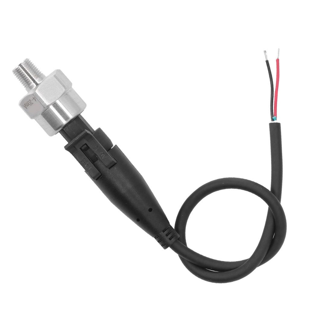 Pressure Sensor 1/8in 27NPT Thread Stainless Steel Pressure Transducer Switch for Water Oil Air