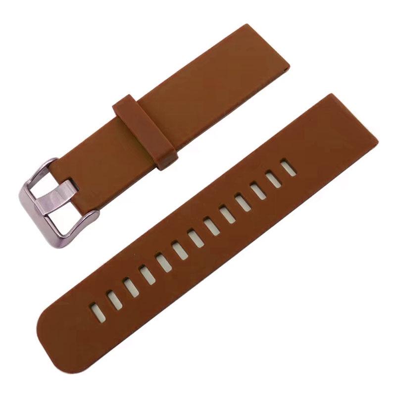 Enhanced Buckle Clasp Watch Strap 18/20/22MM for Huawei Samsung Smartwatches