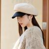 Autumn and Winter Hat Female Duck Tongue Beret Elegant Thermal Hat Hat for Cold Weather, Cycling, Pedestrian