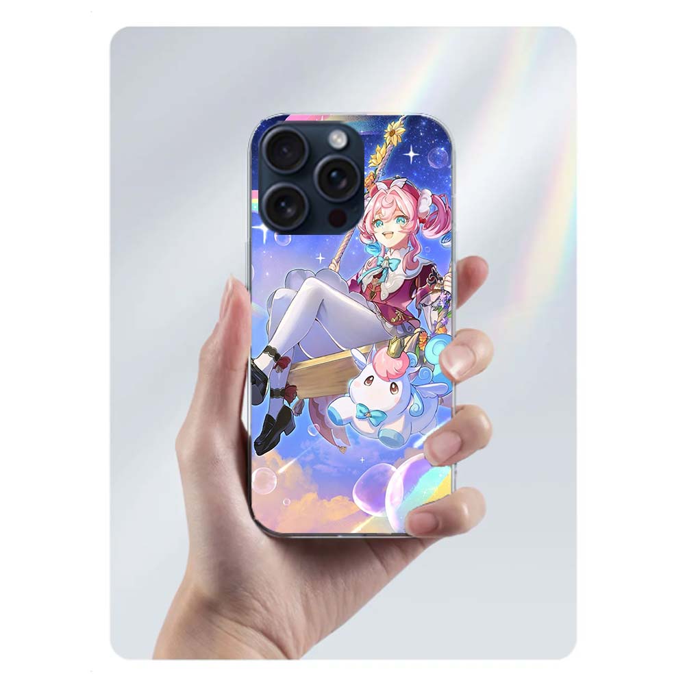 Honkai Star Rail Hyacine Clear Phone Case For Iphone 17 Air 16 Pro Max 15 Pro 14 Plus 17E 16E 11 13 12 Mini Cover Cases Fundas C