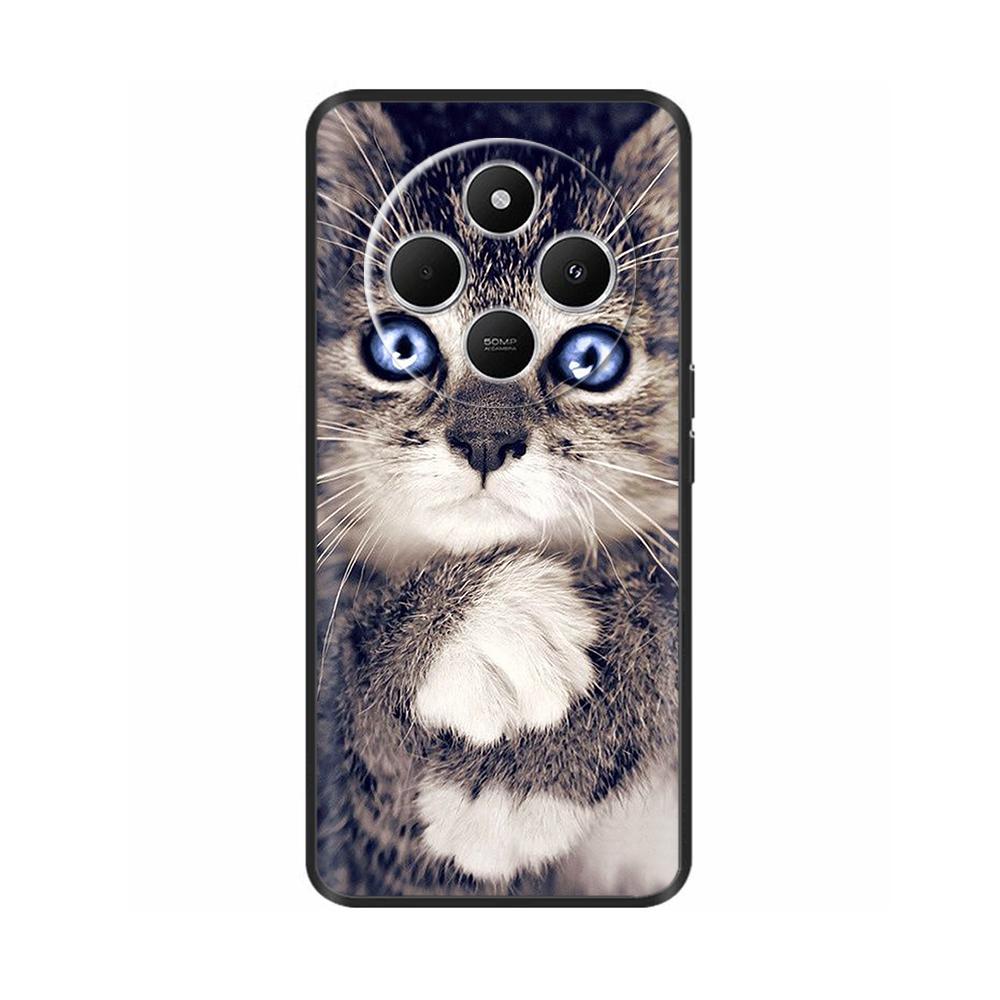 For Xiaomi Redmi 14C Silicone Case Cute Pattern Soft TPU Phone Cover For Redmi 14C Fundas Protective Back Cover 14 C Bumper Bags