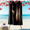 Horror Unveiled Beach Towel Outdoor Camping Soft Outdoor Pool Towel Quick-drying Swim Towel Absorbent Bath Towel Beach Towel Comfort Fashion Beach